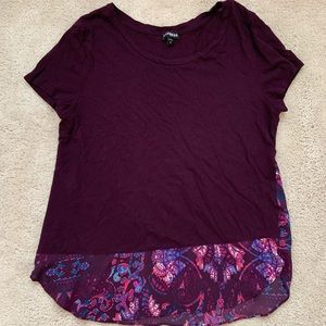Purple Short Sleeve
